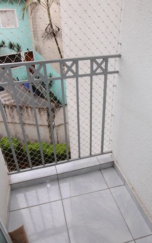 Apartamento à venda com 53m², 2 quartos e 1 vagaVaranda