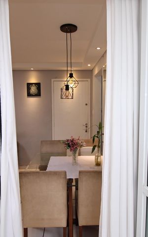 Apartamento à venda com 53m², 2 quartos e 1 vagaVaranda