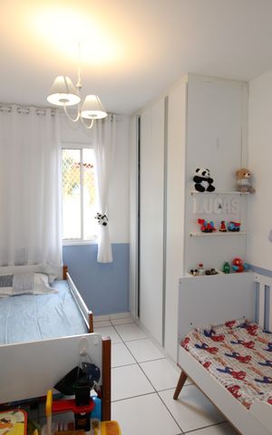 Apartamento à venda com 53m², 2 quartos e 1 vagaQuarto 2