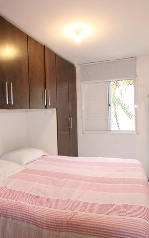 Apartamento à venda com 53m², 2 quartos e 1 vagaQuarto 1