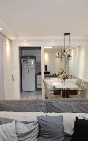 Apartamento à venda com 53m², 2 quartos e 1 vagaSala