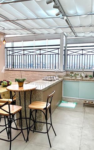 Apartamento à venda com 138m², 3 quartos e 3 vagas Apartamento à venda com 138m², 3 quartos e 3 vagasChurrasqueira