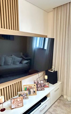 Apartamento à venda com 138m², 3 quartos e 3 vagas Apartamento à venda com 138m², 3 quartos e 3 vagasSala