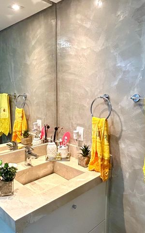 Apartamento à venda com 138m², 3 quartos e 3 vagas Apartamento à venda com 138m², 3 quartos e 3 vagasBanheiro 1