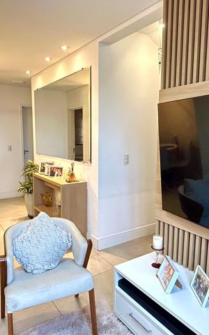 Apartamento à venda com 138m², 3 quartos e 3 vagas Apartamento à venda com 138m², 3 quartos e 3 vagasSala