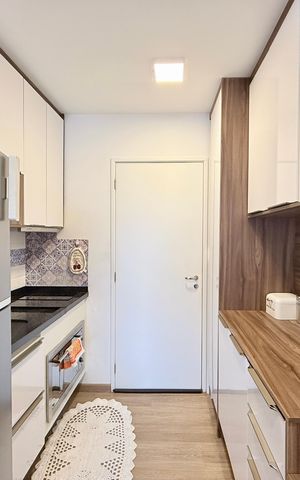 Apartamento à venda com 33m², 1 quarto e 1 vagaCozinha