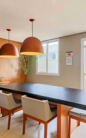 Apartamento à venda com 33m², 1 quarto e 1 vagaSalão Gourmet 