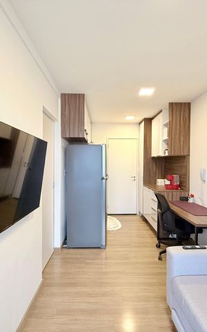 Apartamento à venda com 33m², 1 quarto e 1 vagaSala