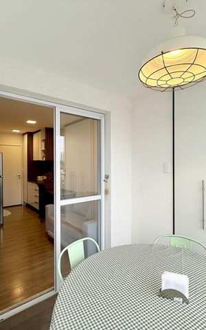 Apartamento à venda com 33m², 1 quarto e 1 vagaSacada