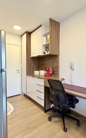 Apartamento à venda com 33m², 1 quarto e 1 vagaSala