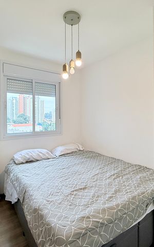 Apartamento à venda com 33m², 1 quarto e 1 vagaSuíte 