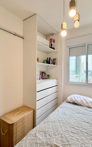 Apartamento à venda com 33m², 1 quarto e 1 vagaSuíte 