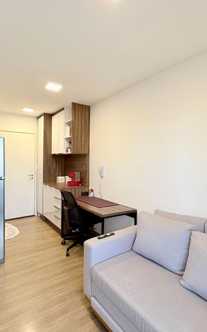 Apartamento à venda com 33m², 1 quarto e 1 vagaSala