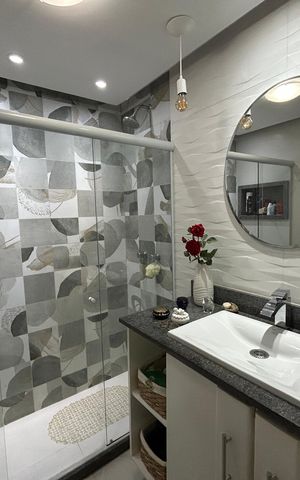 Apartamento à venda com 126m², 3 quartos e 2 vagasBanheiro Social