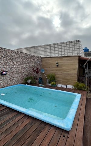 Apartamento à venda com 126m², 3 quartos e 2 vagasPiscina da cobertura