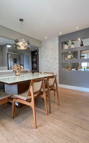 Apartamento à venda com 139m², 3 quartos e 2 vagas Apartamento à venda com 139m², 3 quartos e 2 vagasSala