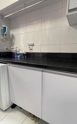 Apartamento à venda com 139m², 3 quartos e 2 vagas Apartamento à venda com 139m², 3 quartos e 2 vagasÁrea de Serviço