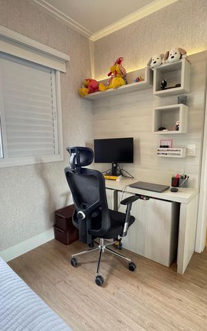 Apartamento à venda com 139m², 3 quartos e 2 vagas Apartamento à venda com 139m², 3 quartos e 2 vagasQuarto 3