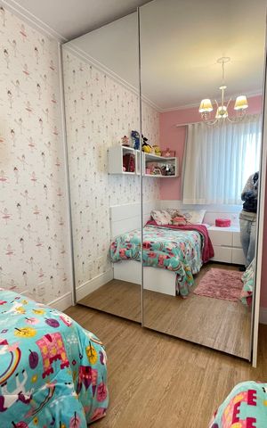 Apartamento à venda com 139m², 3 quartos e 2 vagas Apartamento à venda com 139m², 3 quartos e 2 vagasQuarto 2