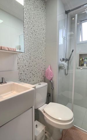 Apartamento à venda com 139m², 3 quartos e 2 vagas Apartamento à venda com 139m², 3 quartos e 2 vagasBanheiro 2