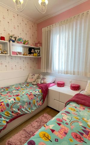 Apartamento à venda com 139m², 3 quartos e 2 vagas Apartamento à venda com 139m², 3 quartos e 2 vagasQuarto 2