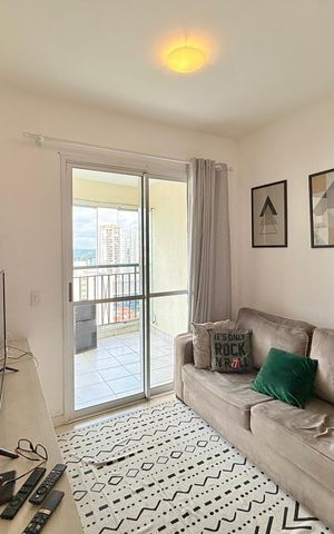 Apartamento à venda com 59m², 2 quartos e 1 vagaSala