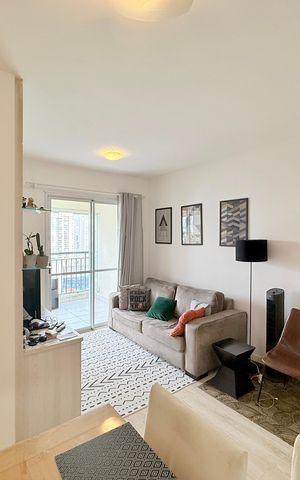 Apartamento à venda com 59m², 2 quartos e 1 vagaSala