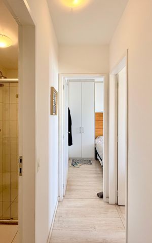 Apartamento à venda com 59m², 2 quartos e 1 vagaCorredor Quartos 