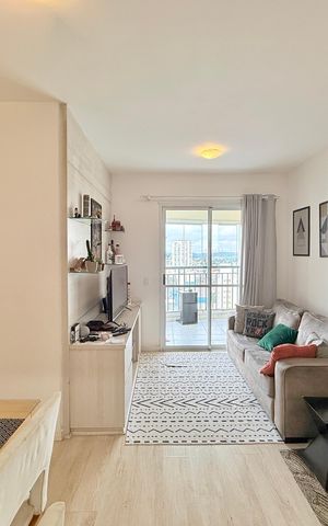 Apartamento à venda com 59m², 2 quartos e 1 vagaSala