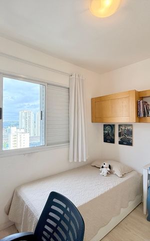 Apartamento à venda com 59m², 2 quartos e 1 vagaQuarto 2