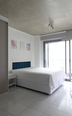 Studio para alugar com 35m², 1 quarto e 1 vagaSala/Quarto