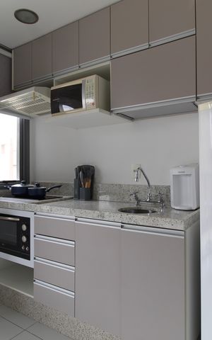 Studio para alugar com 35m², 1 quarto e 1 vagaCozinha