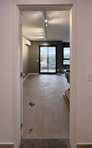 Studio à venda com 28m², 1 quarto e sem vaga