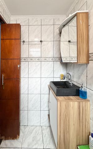 Apartamento à venda com 55m², 2 quartos e 1 vaga Apartamento à venda com 55m², 2 quartos e 1 vagaBanheiro Social