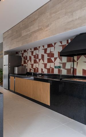 Studio à venda com 26m², 1 quarto e sem vaga Studio à venda com 26m², 1 quarto e sem vagaÁrea gourmet