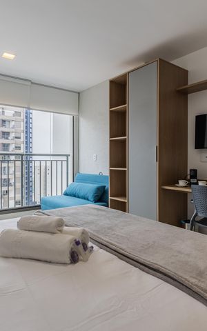 Studio à venda com 26m², 1 quarto e sem vaga Studio à venda com 26m², 1 quarto e sem vagaStudio