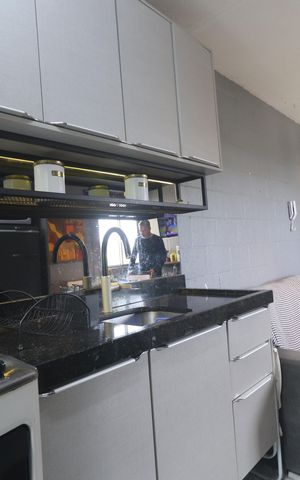 Apartamento à venda com 42m², 2 quartos e 1 vagaCozinha