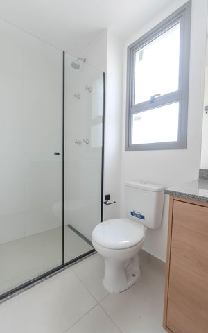 Studio para alugar com 25m², 1 quarto e sem vaga Studio para alugar com 25m², 1 quarto e sem vagaBanheiro