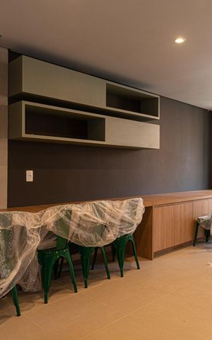 Studio para alugar com 25m², 1 quarto e sem vaga Studio para alugar com 25m², 1 quarto e sem vagaÁrea comum - Salão de festas