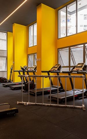 Studio para alugar com 25m², 1 quarto e sem vaga Studio para alugar com 25m², 1 quarto e sem vagaÁrea comum - Academia