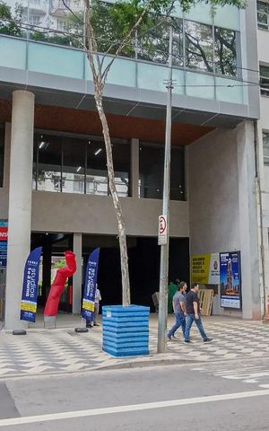 Studio para alugar com 25m², 1 quarto e sem vaga Studio para alugar com 25m², 1 quarto e sem vagaFachada