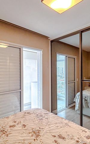 Apartamento para alugar com 102m², 3 quartos e 2 vagasQuarto 2 - Suíte