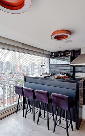 Apartamento para alugar com 102m², 3 quartos e 2 vagasVaranda