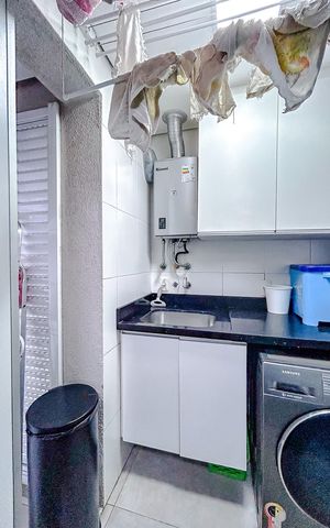 Apartamento para alugar com 102m², 3 quartos e 2 vagasÁrea de Serviço