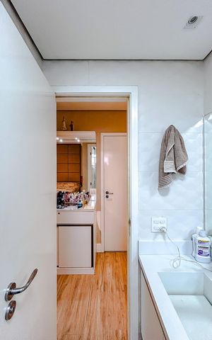 Apartamento para alugar com 102m², 3 quartos e 2 vagasBanheiro da Suíte