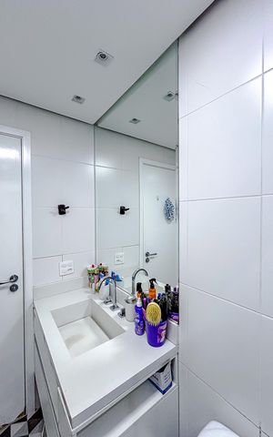 Apartamento para alugar com 102m², 3 quartos e 2 vagasBanheiro