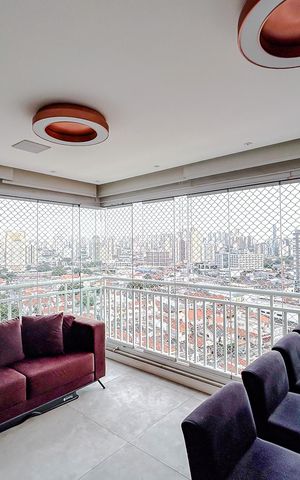 Apartamento para alugar com 102m², 3 quartos e 2 vagasVaranda