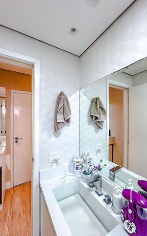 Apartamento para alugar com 102m², 3 quartos e 2 vagasBanheiro da Suíte