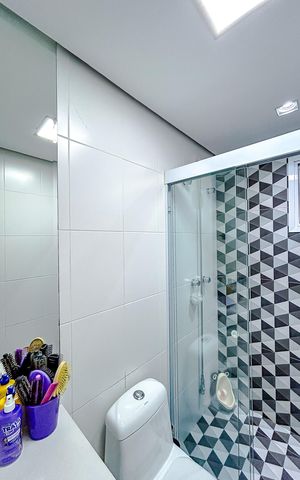 Apartamento para alugar com 102m², 3 quartos e 2 vagasBanheiro