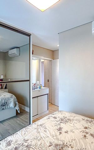 Apartamento para alugar com 102m², 3 quartos e 2 vagasQuarto 2 - Suíte